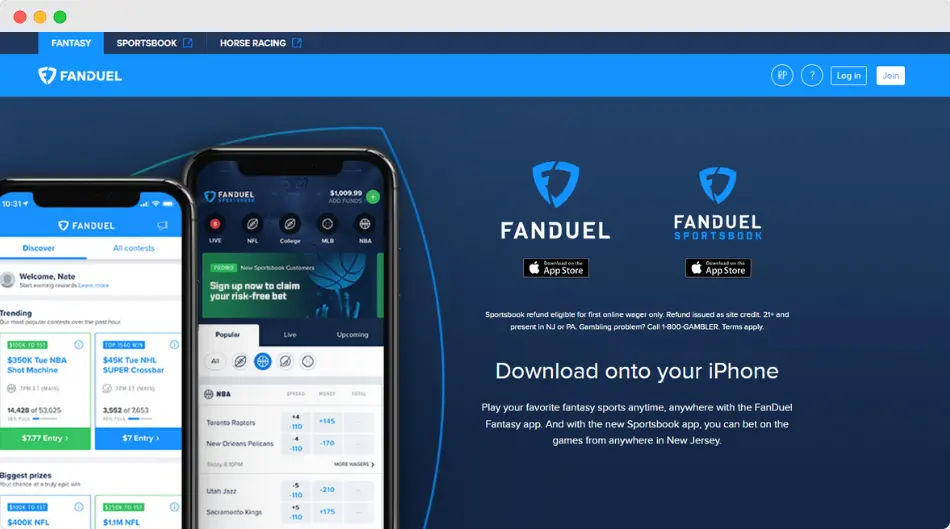 FanDuel Kentucky iOS