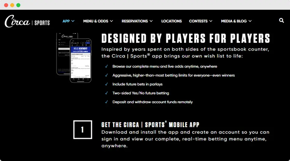 Circa Sports App